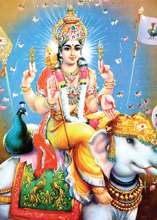 முருகனின் பேரழகில் நடுங்கும் பகைவன்! -அடிகளார் மு.அருளானந்தம்