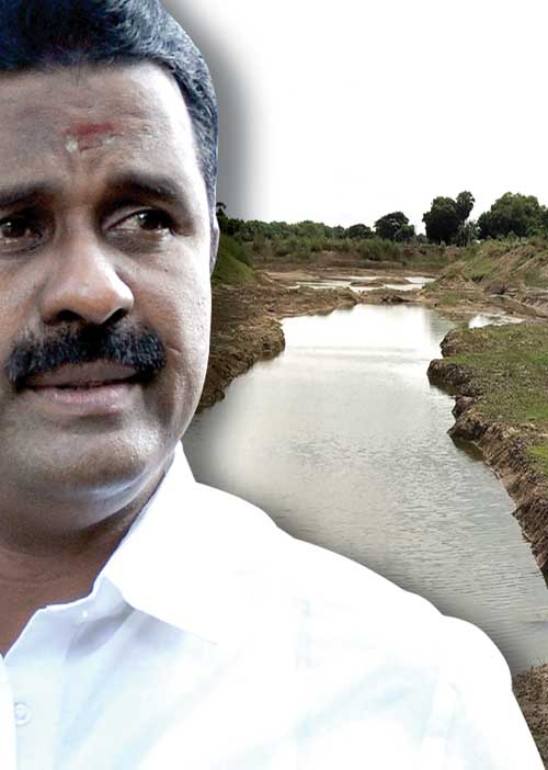 அமைச்சர் ஆதரவில் அடாலடி! மணல் குவாரிக்காக அரசு நிதியில் பாலம்!