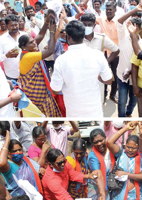 திசை திருப்பும் பா.ஜ.க.! திருப்பி வெளுத்த வி.சி.க!