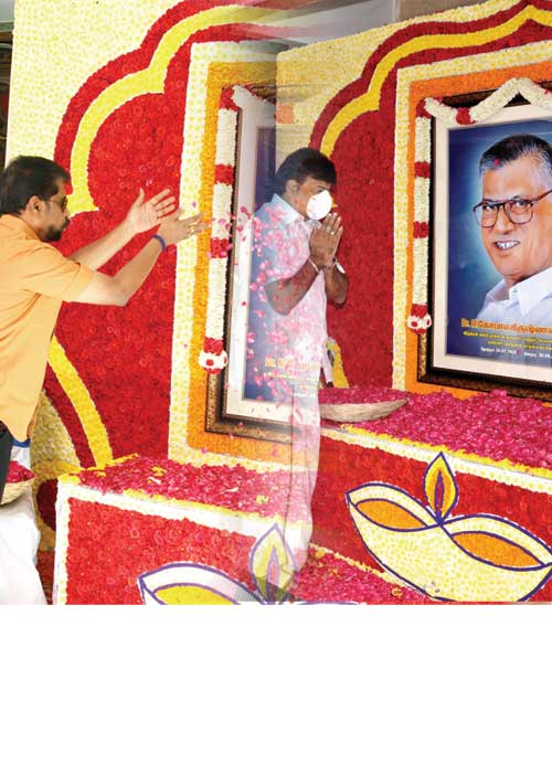 எளியோர் உழைப்புக்கு உயர்வு தந்தவர்! -நெகிழவைத்த நினைவேந்தல்!