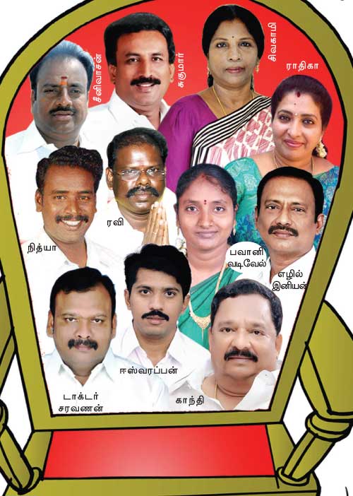 எந்தக் கட்சியில் யாருக்கு சீட்? -ராணிப்பேட்டை மாவட்ட நிலவரம்!