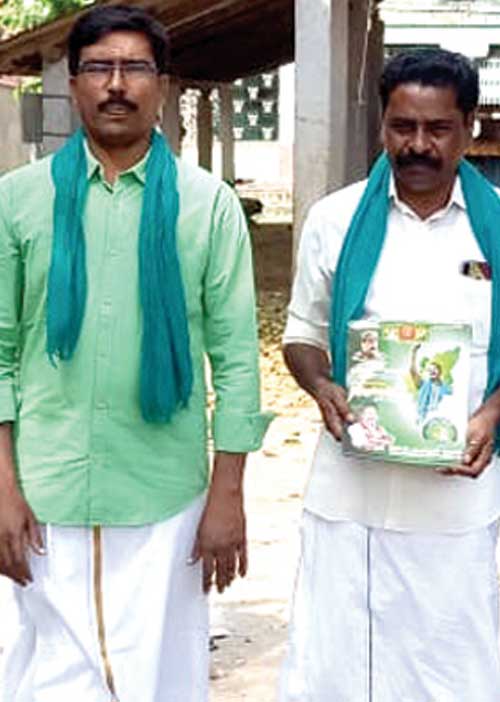 சிக்னல் நெடுவாசல் கோவிலில் பரப்புரை!