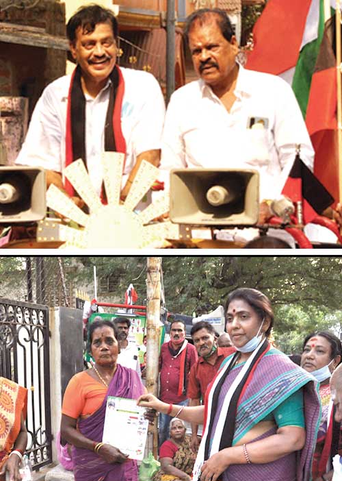 அண்ணா நகரில் உதிக்கும் அண்ணாவின் சின்னம்!