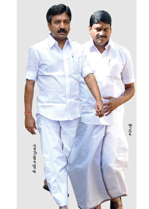 மண்ணைக் கவ்விய மந்திரிகள்! மகுடம் சூடிய மா.செ.க்கள்