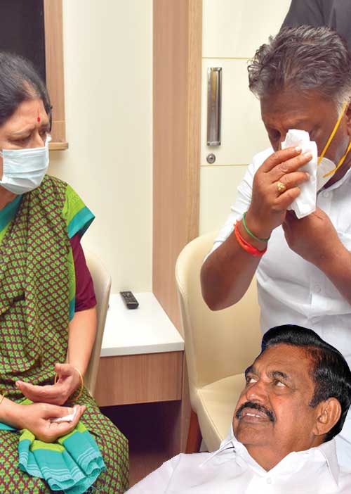 ராங்கால் : சசி பாசம்! உருகிய ஓ.பி.எஸ்! நானும் விசுவாசிதான்! இ.பி.எஸ். தூது! காஞ்சி மடத்தில் புது சங்கராச்சாரியார்!
