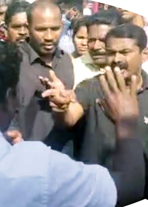 கிளம்புங்க சீமான்! -கீழவெண்மணி பரபரப்பு!