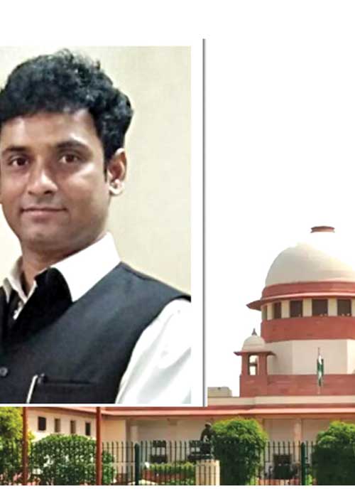 உச்சநீதிமன்றத்தில் சாதனை தமிழர்!