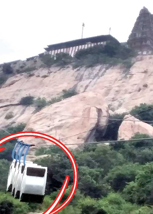 ரோப் கார் திட்டம்! சோளிங்கர் மக்கள் ஏக்கம்!