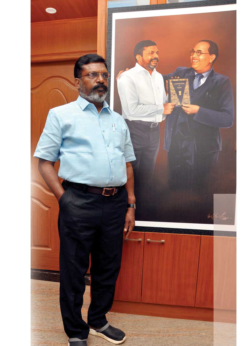 அம்பேத்கர் பாதையில்… பூர்வீக பௌத்தத்தை நோக்கி திருமா!