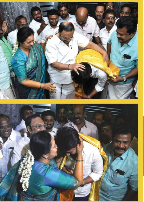 மீண்டும் அழகிரி! -உறவை ஒட்டவைத்த உதயநிதி!