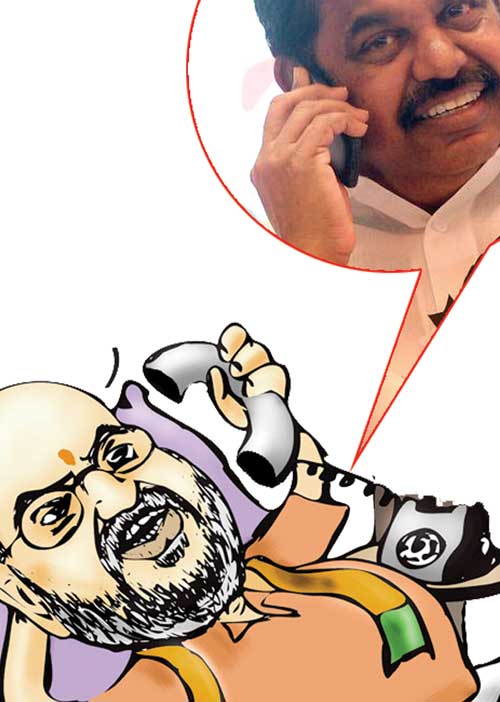 எடப்பாடிக்கு அமித்ஷா போன்! - அ.தி.மு.க.வில் மாற்றம்!