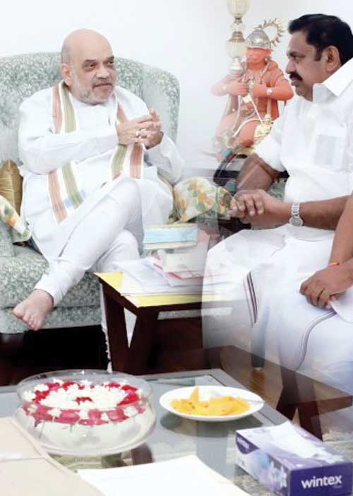 அ.தி.மு.க. - பா.ஜ.க. கூட்டணி! அண்ணாமலை முகத்தில் கரிபூசிய அமித்ஷா!