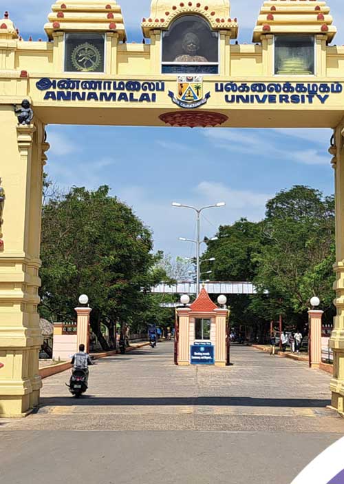 அண்ணாமலை பல்கலையில் மோசடி சூறாவளி! துணைவேந்தர்மீது சரமாரி குற்றச்சாட்டு!