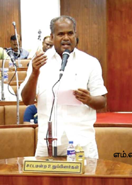 ராஜினாமா? பொங்கியம.தி.மு.க.எம்.எல்.ஏ.