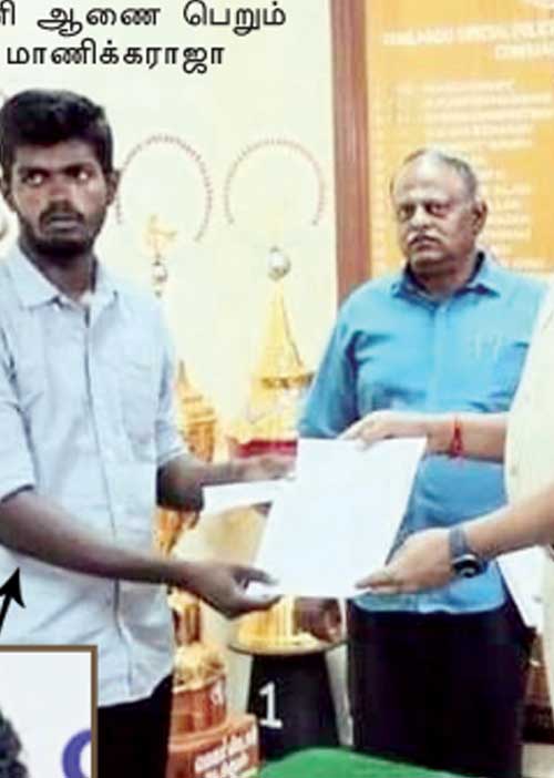 மாணிக்கத்தை காவலராக்கிய அந்த ஒரு மார்க்! -பின்னணியில் PBTS அமைப்பு!