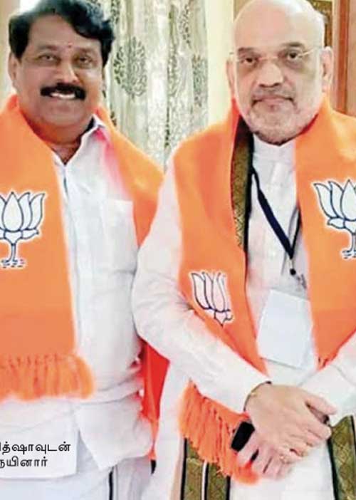 நயினாரின் ஓவர் பில்டப்! -நெல்லை பா.ஜ.க. சலசலப்பு!