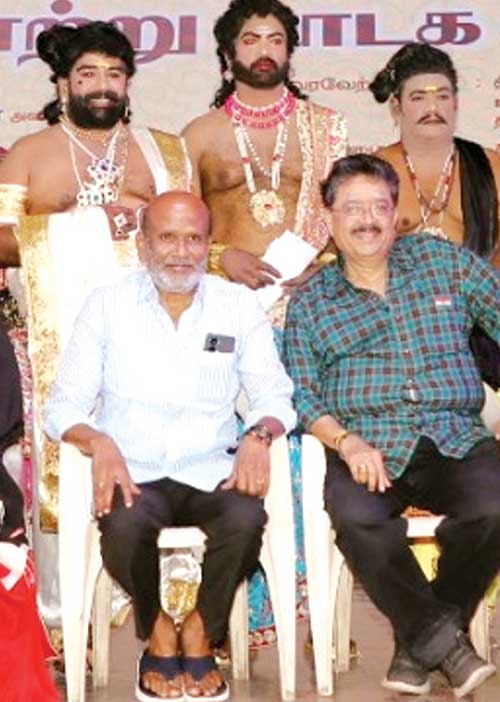 தமிழ்நாடு இயலிசை நாடக மன்றத்தில் ராஜராஜன் நாடக விழா!