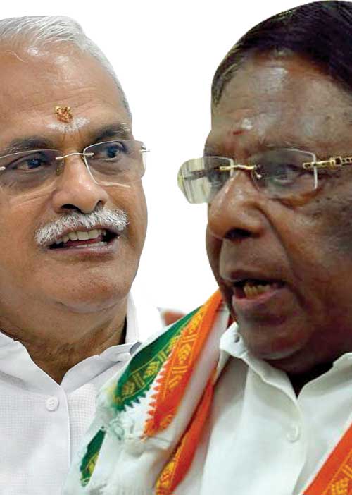 புதிய தலைவர்! பாண்டிச்சேரி காங். சலசலப்பு!