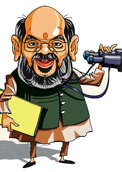 அகண்ட பாரத அரசியலில் அமித்ஷா!