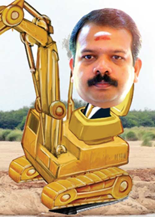 மணல் கடத்தல்... கொலை... -ஆட்டம் போடும் கரிகாலன்!