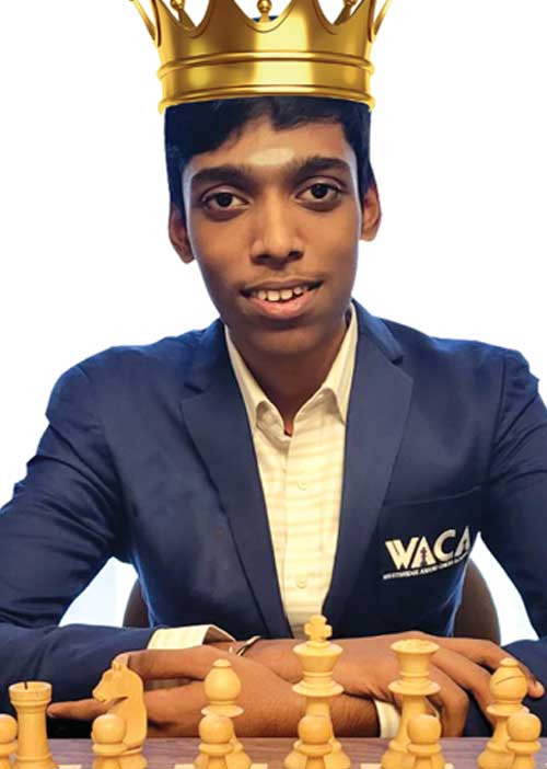 இந்தியாவை பெருமைப்படுத்திய தமிழன் பிரக்ஞானந்தா!