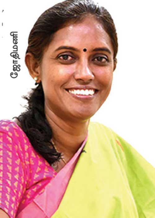 கரூரில் கோலோச்சும் காங்கிரஸ்! பிரகாசமாக ஜோதிமணி!