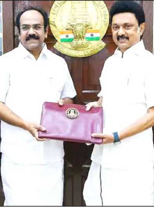 தமிழக பொது பட்ஜெட் 2024 - 25