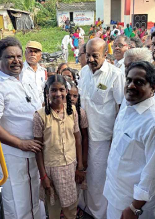 அரசு ப்பள்ளி மாணவியின் கோரிக்கை! நிறைவேற்றிய அமைச்சர்!
