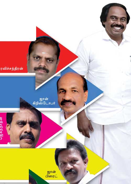 மா.செ. பதவி உ.பி.க்கள் குஸ்தி!