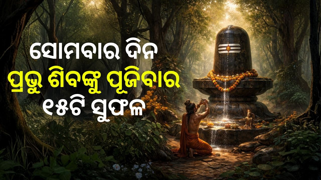 15 Benefits of Worshipping Lord Shiva: ସୋମବାର ମହାଦେବଙ୍କୁ ପୂଜା କଲେ ମିଳିଥାଏ ଏହି ୧୫ଟି ସୁଫଳ