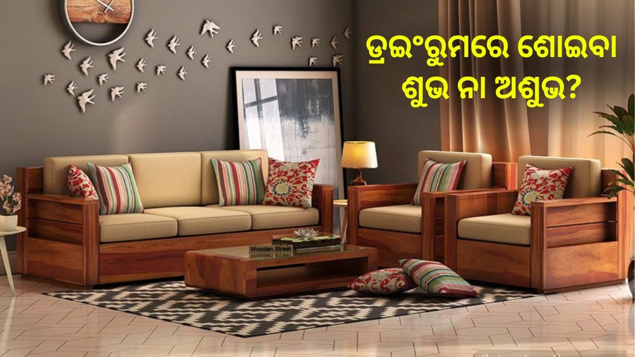Living Room Vastu Sastra: ବାସ୍ତୁ ଅନୁଯାୟୀ ଡ୍ରଇଂ ରୁମ୍: କେଉଁ ଜିନିଷ ରଖିବା ଅଶୁଭ? ଡ୍ରଇଂରୁମରେ ଶୋଇବା ଉଚିତ କି?