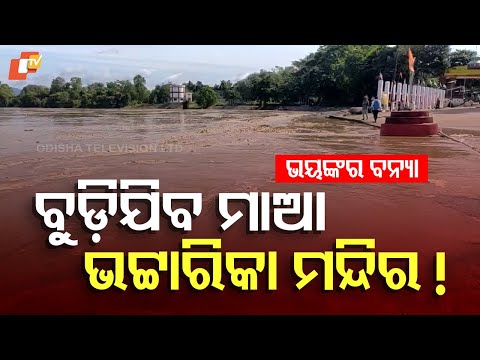 Floodwater Reaches Maa Bhattarika Temple: ମାଡ଼ିଆସୁଛି ପାଣି, ବୁଡ଼ିଯିବ ମାଆ ଭଟ୍ଟାରିକା ମନ୍ଦିର !