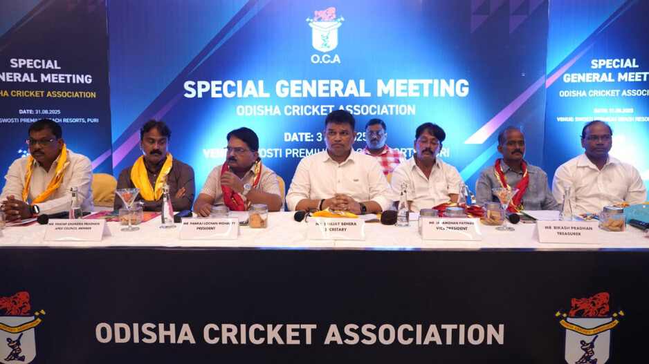 PRO T20 : ସେପ୍ଟେମ୍ୱର ୧୫ ରୁ ଓଡିଶା ପ୍ରୋ ଟି-୨୦ କ୍ରିକେଟ ଲିଗ