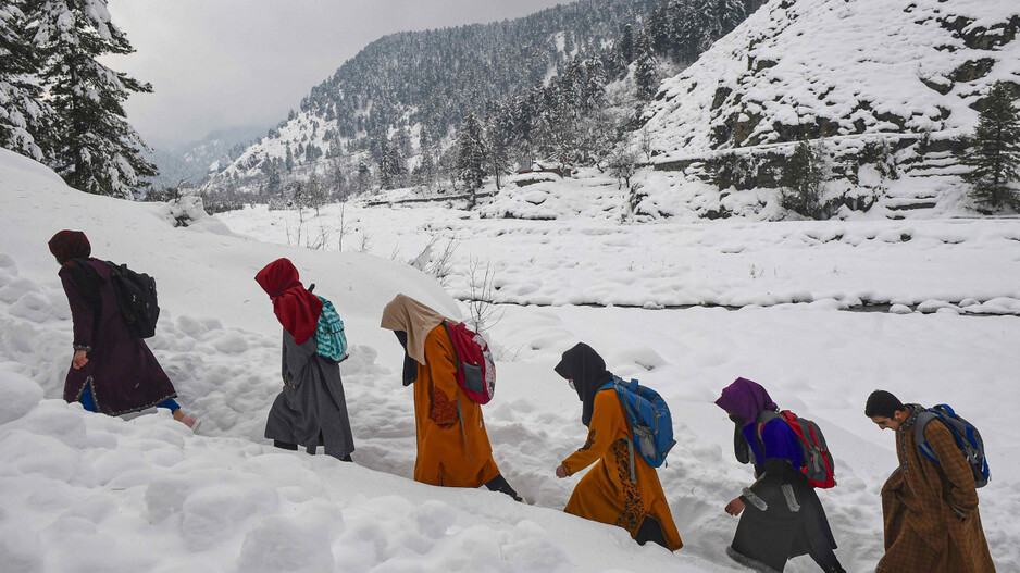 Against All Odds: Children Attending Classes On A Hard Snow Day Has A Lesson In Itself