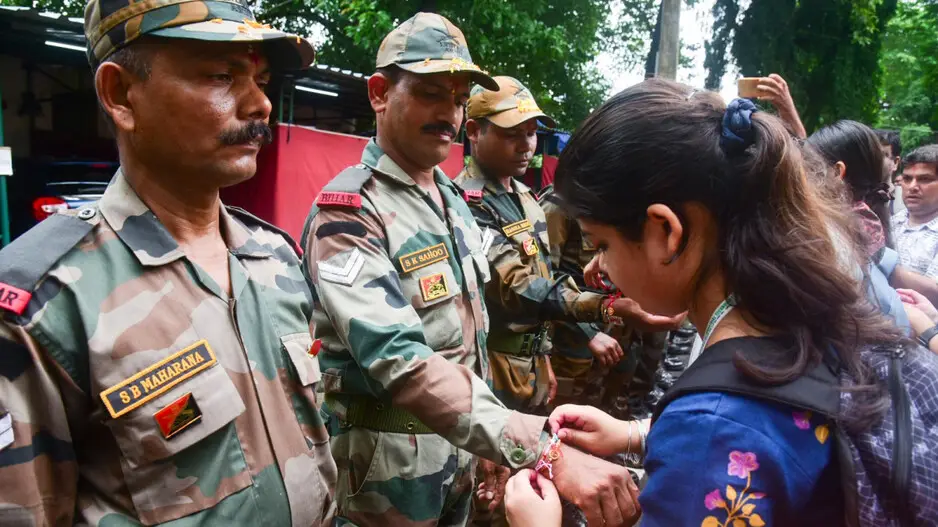 Protecting the protectors: Raksha Bandhan with Police, Army Jawans and Traffic Cops