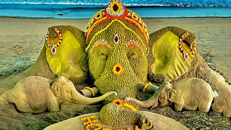 Ganesh Chaturthi: Bappa On Sand