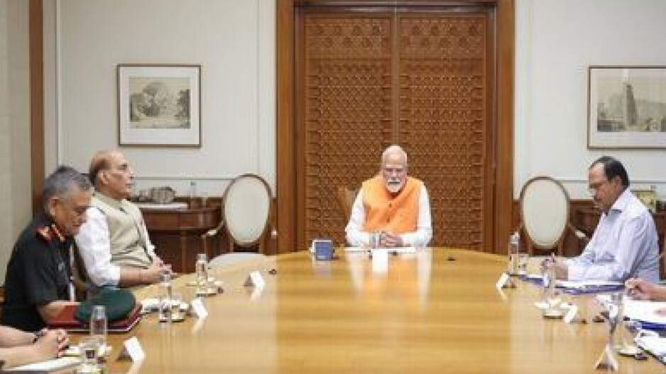 PM Modi chairs meeting with top defence establishment