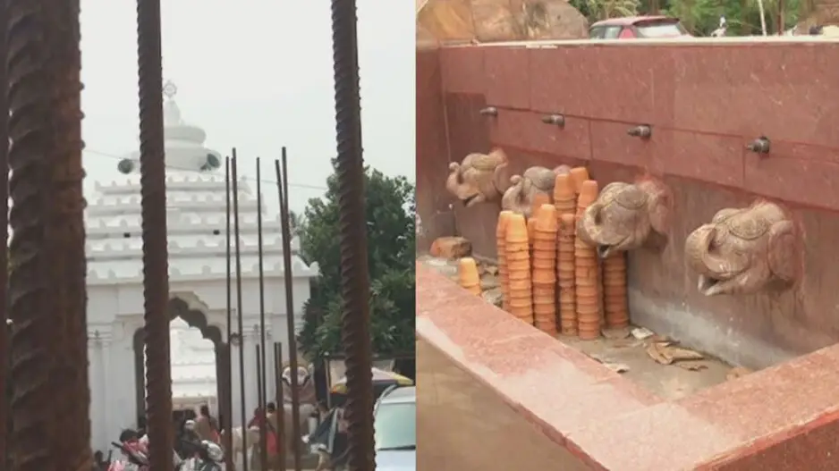 Halt in Alarnath shrine development work irks visitors and servitors
