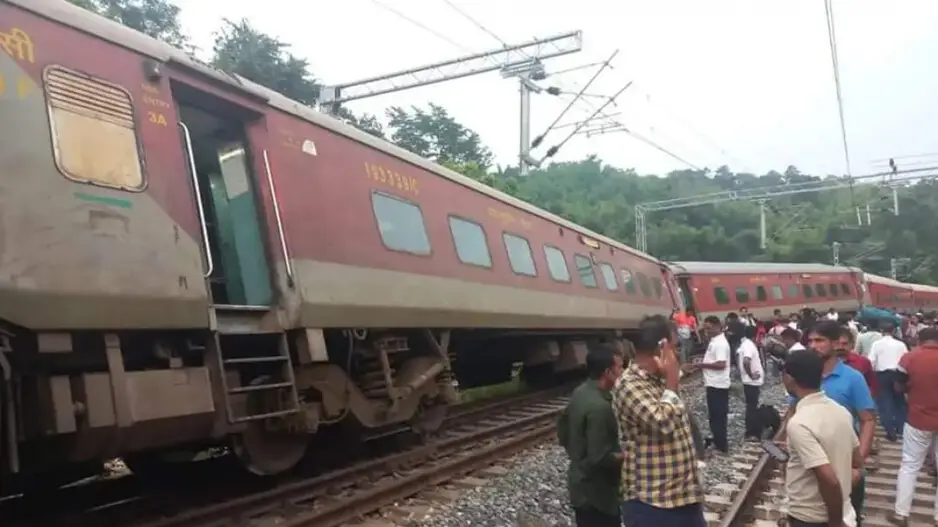 8 coaches of Lokmanya Tilak Express derail at Dibalong in Assam, no casualty reported: Railways