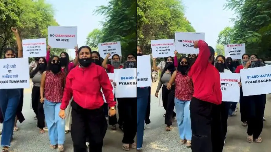 ‘We demand beardless boyfriend’: College girls demand clean-shaved men, say ‘Beard Hatao’