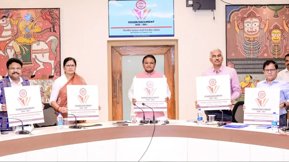 Web portal for Odisha vision document unveiled, CM Majhi seeks people's opinion for development