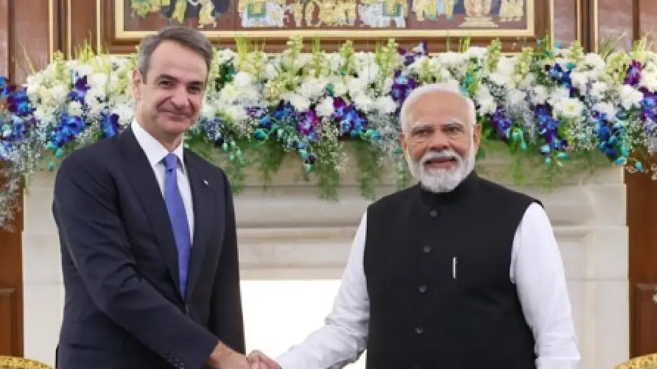 PM Modi, PM Mitsotakis reaffirm commitment to India-Greece Strategic Partnership
