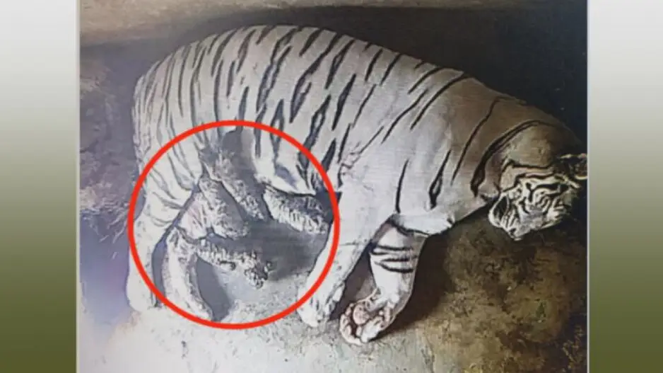 White tigress gives birth to 4 cubs in Nandankanan zoo