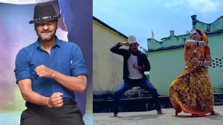 Prabhu Deva's female version! Desi saree-clad woman got some serious moves, watch