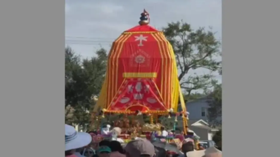 ISKCON goes ahead with untimely Rath Yatra in Houston, US amid backlash