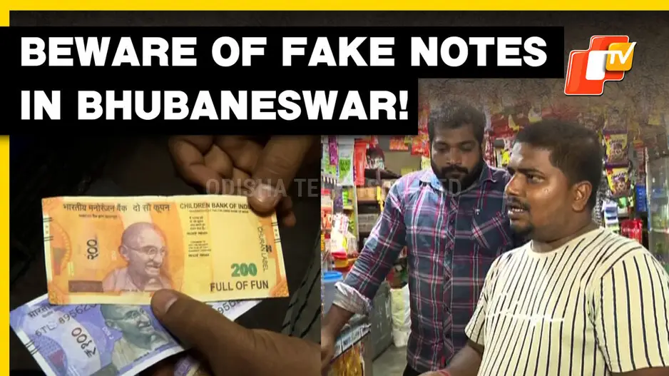 Beware Of Fake Rs 100 And 200 Currency Notes Circulating In Bhubaneswar, Shopkeepers In Panic