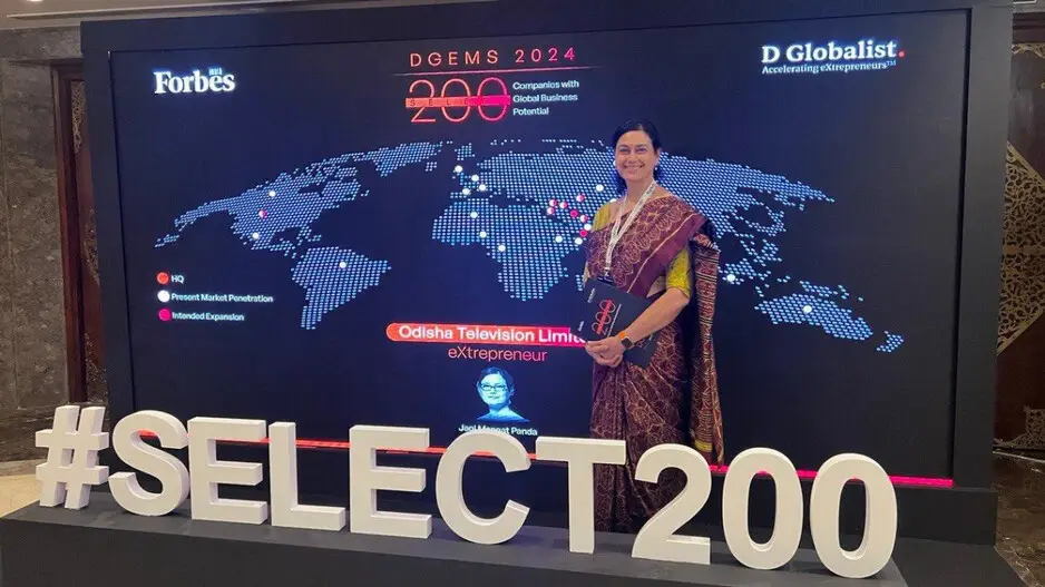 Proud of team OTV for making it to Forbes India Select-200 list, says MD Jagi Mangat Panda