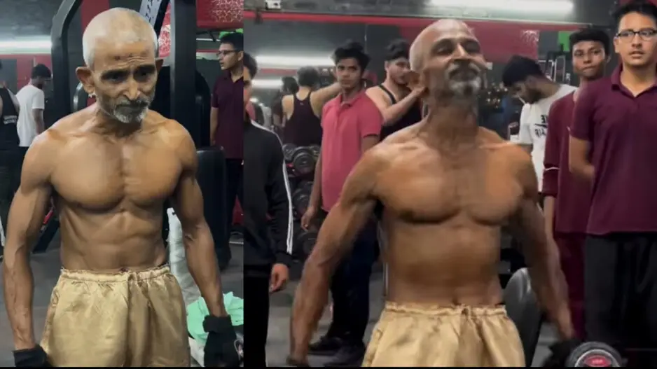 Forget Hrithik Roshan, John Abraham, Vidyut Jammwal, Tiger Shroff! This elderly man will leave gym-goers SHOCKED, watch