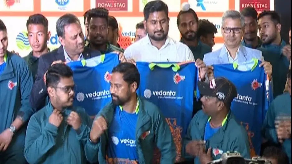 Hockey India League: Odisha-based franchise Kalinga Lancers unveil jersey and mascot