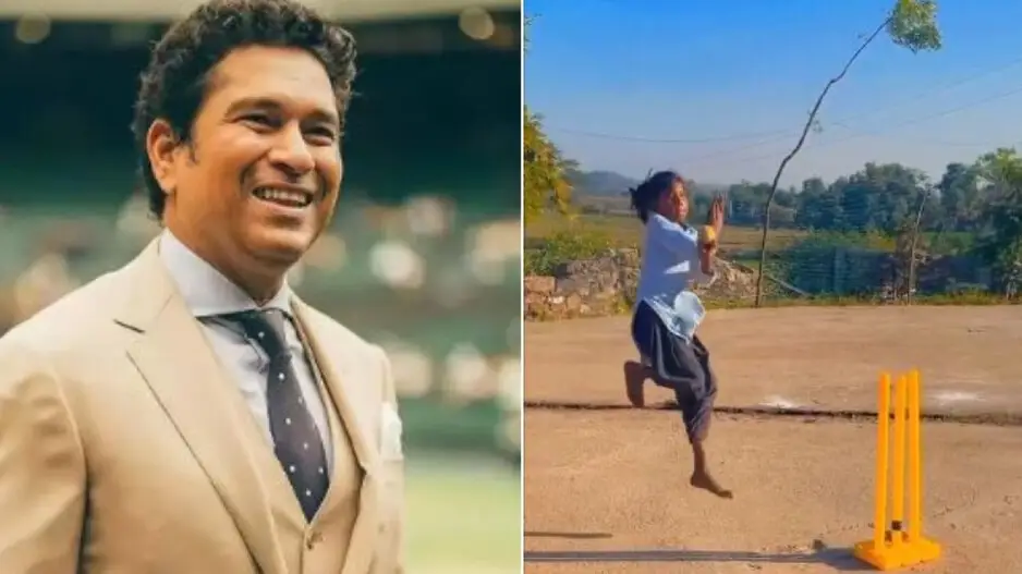 Sachin Tendular finds shades of Zaheer Khan in this girl’s bowling action, watch